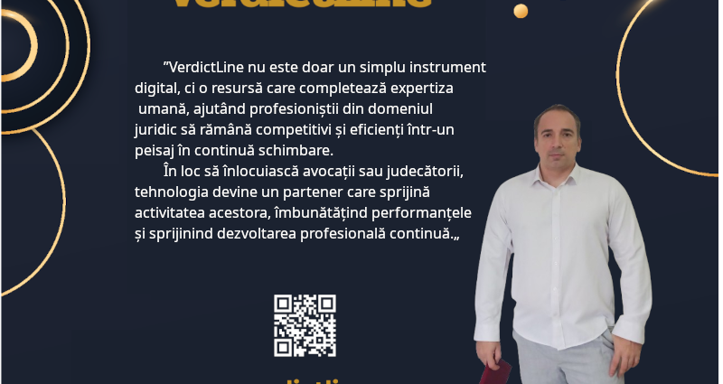 Adrian Nicolau, CEO al platformei juridice VerdictLine.com, prezintă soluții inovatoare pentru documentarea infracțiunilor precum Tulburarea ordinii şi liniştii publice, Ultrajul contra bunelor moravuri, și Abandonul de familie cu ajutorul inteligenței artificiale. VerdictLine.com oferă avocaților și practicienilor acces rapid la referințe legislative și jurisprudențiale, facilitând analiza detaliată a spețelor penale din România.